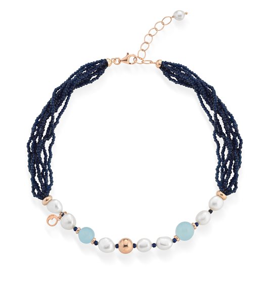 Collana Lelune Donna LELUNE GLAMOUR in Argento LGNK533.2 - LGNK533.2